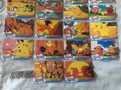 Pikachu's Vacation - Pokemon Topps Card Non Holo x 18 Cards (Numbers 42-59) - Image 3