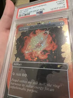 Sol Ring (1494) (Galaxy Foil) Secret Lair Drop Foil PSA 9 MINT MTG card - Image 2