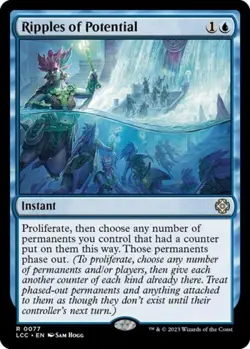 ~ Ripples of Potential ~ NM ~ Commander: The Lost Caverns of Ixalan ~ MTG ~ - Image 1