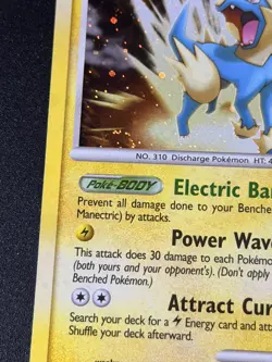 Manectric 11/127 Holo Rare Platinum Pokemon Card * Near Mint SWIRL - Image 3