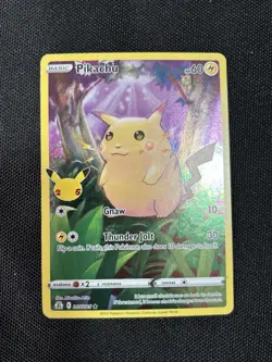 Pokemon Pikachu Celebrations Holo Rare Card 005/025 Basic 60HP - Image 1