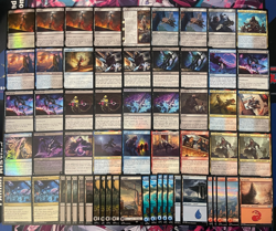 MTG - 60 CARD ASSASSIN DECK - BASIM IBN ISHAQ, MARY READ AND ANNE BONNY, THROAT - Image 1