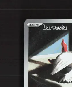 Larvesta 196/191 Surging Sparks Full Art Ultra Rare Holo Pokemon Card NM - Image 3