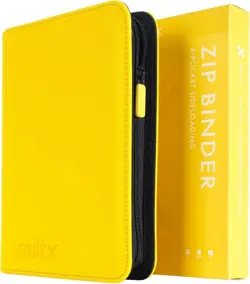Vault X: Premium Exo-Tec 4-Pocket Zip Binder Folder (160 cards) - Image 4