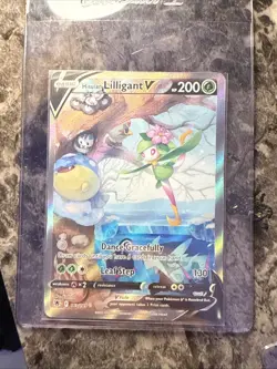 Hisuian Lilligant V 163/189 Alt Art Ultra Rare Card Pokemon Astral Radiance NM - Image 1