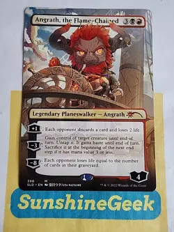 Angrath, the Flame-Chained (Borderless) Secret Lair Drop Regular - Image 1