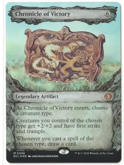 MTG Chronicle of Victory #0346 Showcase Lorwyn FOIL Mythic NM IN HAND - Image 1