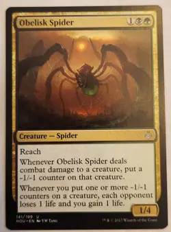 Obelisk Spider Hour of Devastation Regular Uncommon NM+ - Image 1