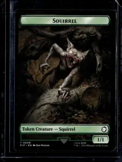 Fallout Junk 15 / Squirrel 9 Token - PIP - NM - MTG Magic the Gathering - Image 2
