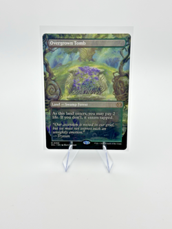 Overgrown Tomb (Borderless) 0350 Regular Lorwyn Eclipsed MTG NM - Image 1