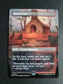 Blood Crypt (Borderless) Rare MTG Lorwyn Eclipsed - Image 1