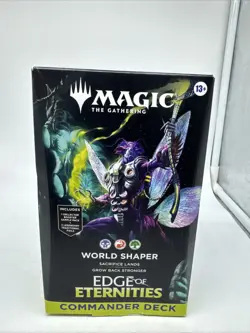 Edge of Eternities Commander Deck - World Shaper MTG Brand New Sealed - Image 1