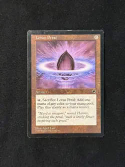 MTG - Lotus Petal - Tempest - Multiple Available - HP (Magic: The Gathering) - Image 1
