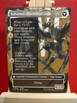 Dion, Bahamut's Dominant (Borderless) - Final Fantasy - NM - MTG - Image 2