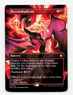 Electroduplicate (Borderless) - [Foundations] MTG 🔥 - Image 1