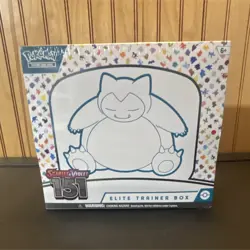 Pokemon TCG Scarlet & Violet 151 Elite Trainer Box Booster Promo English Snorlax - Image 1