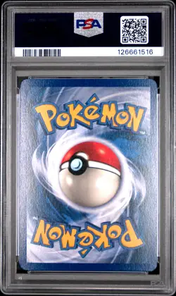 1999 POKEMON FOSSIL 1ST ED #6 HAUNTER-HOLO PSA 8 - Image 2