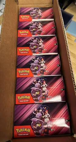 Pokemon Case Of 6 **EMPTY** Destined Rivals Booster Boxes - Image 3