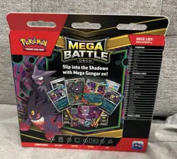 Pokemon 027 Promo Holo Mega Evolution Gengar Battle Deck Phantasmal Flames box - Image 2