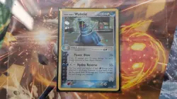 Pokemon TCG Team Aqua’s Walrein Team Magma Vs Team Aqua 6/95 Holo Rare LP. - Image 1