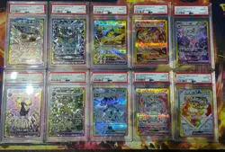 Complete Pokemon PSA 10 Terastal Festival Eevee & Evolutions FULL SET Umbreon 🔥 - Image 1