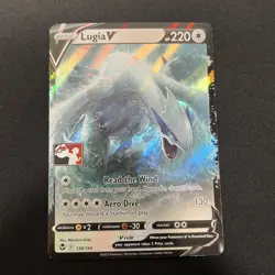 Pokemon TCG Lugia V Prize Pack Series Promo Play! Stamped 🔥 - Image 1