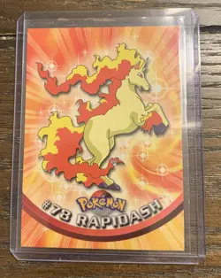 Pokemon Topps Series 2 Blue Logo - Non Holo - Rapidash #78 - Image 1