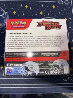 Pokemon TCG Scarlet Violet DESTINED RIVALS BOOSTER BOX Factory Sealed 36 Packs - Image 4
