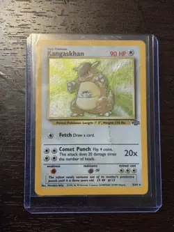 Pokemon TCG Kangaskhan Holo Rare Jungle 1997 - Image 1