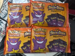 *SEALED* 2022 Pokemon Booster Bundle Trick or Trade Lot Of 4 - Image 1