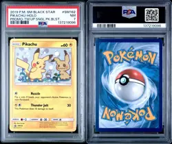 Pokemon Pikachu SM162 Sm Holo Promo PSA 7 - Image 2
