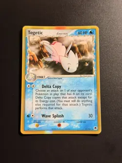2006 Pokemon: Togetic Delta Species Holo Rare Dragon Frontiers #11/101 - NM - Image 1