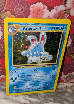 Azumarill 2/111 Pokemon Neo Genesis Unlimited - LP, Excellent Condition - Image 1