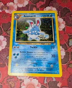 Azumarill 2/111 Pokemon Neo Genesis Unlimited - LP, Excellent Condition - Image 4