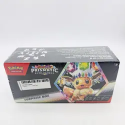 Pokemon Scarlet & Violet Prismatic Evolutions Surprise Box Factory Sealed - Image 1