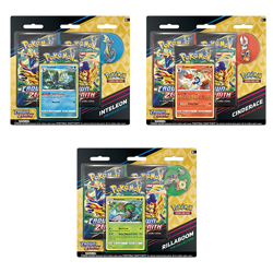 Pokemon Crown Zenith Pin Collection Set of 3 SEALED - Image 1