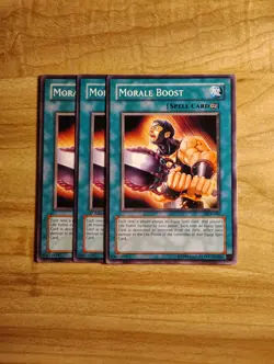 Yu-Gi-Oh - Morale Boost 3X - Full Playset - Image 1