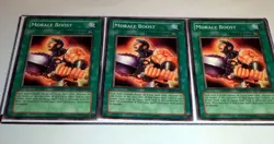 3X Morale Boost DR1-EN204 - Yugioh Yu Gi Oh! 3 Playset - Image 1