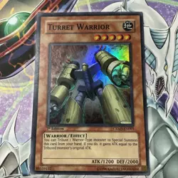 Turret Warrior CRMS-EN001 Super Rare 1st Edition Yugioh - Image 1