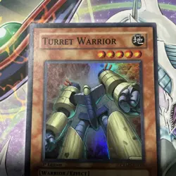 Turret Warrior CRMS-EN001 Super Rare 1st Edition Yugioh - Image 2