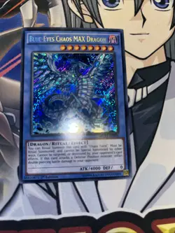 Blue Eyes Chaos MAX Dragon - Secret Rare - MVP1-ENS04 - Image 1