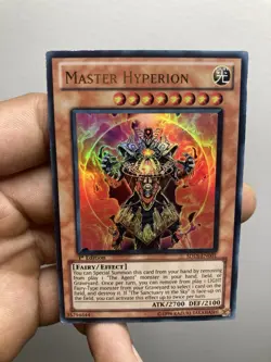 Yugioh Master Hyperion SDLS-EN001 Ultra Rare 1st Ed LP - Image 1