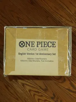 One Piece Trading Card Game 1st Anniversary Set ENGLISH NEW SEALED - Image 2