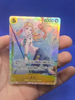 Japanese One Piece Heroine’s Edition Nami EBO3-053 Super Rare NM - US SELLER - Image 2