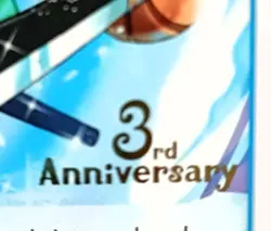 One Piece 3rd Anniversary Gold Stamped 6 Card Promo Bundle.. - Image 2