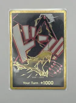 MONKEY D LUFFY GEAR 4 GOLD DON!! PRB-02 One Piece ENGLISH - Image 1