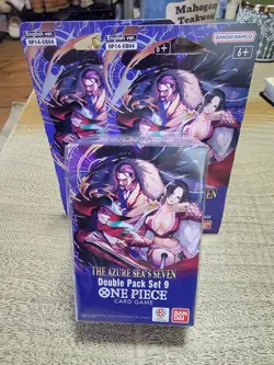 ONE PIECE Double Pack Vol 9 [OP-14 EB-04] Azure Sea's + 2 booster packs - Image 1