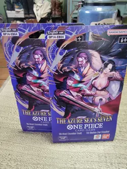 ONE PIECE Double Pack Vol 9 [OP-14 EB-04] Azure Sea's + 2 booster packs - Image 2
