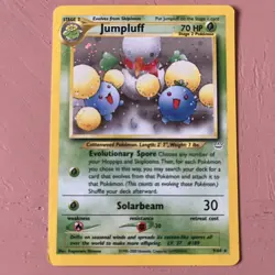 Jumpluff - 9/64 - Neo Revelation- Holo Rare - Vintage Pokemon Card - LP - Image 2