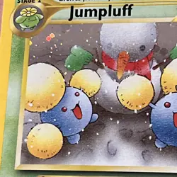 Jumpluff - 9/64 - Neo Revelation- Holo Rare - Vintage Pokemon Card - LP - Image 4